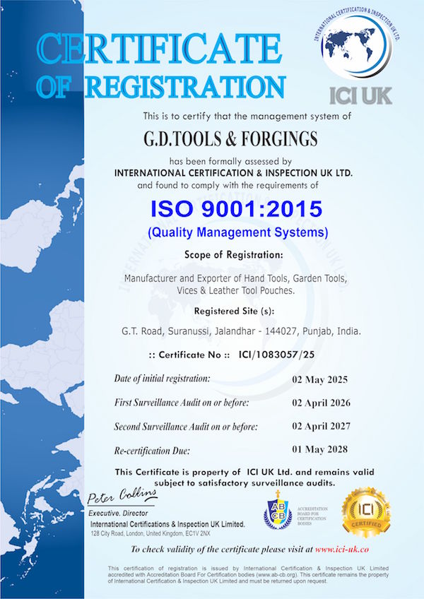 Certifications